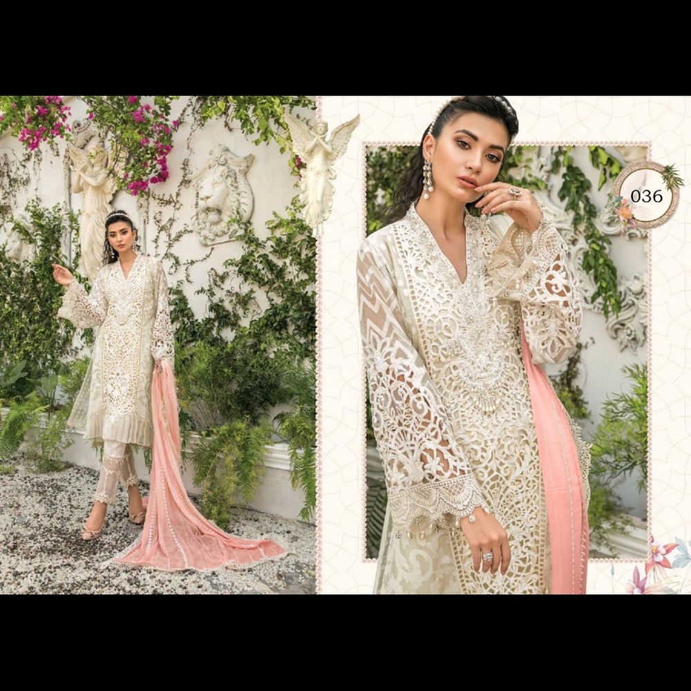Full embroidered Maria B salwar kameez